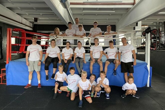 Vilniaus bokso akademijos projektas „Boksas visiems“ sulaukė didžiulio vaikų susidomėjimo | Organizatorių nuotr.