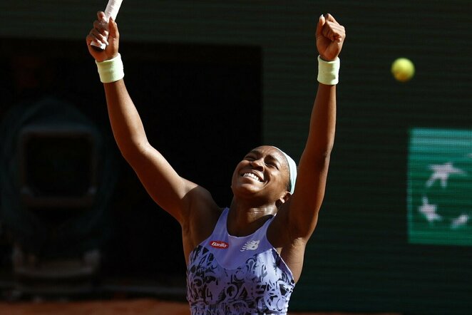 Cori Gauff | Scanpix nuotr.