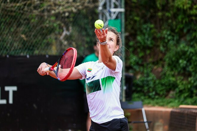 Justina Mikulskytė (Federacao Portuguesa de Tenis nuotr.) | Organizatorių nuotr.
