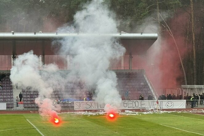 “Dzūkų tankų“ protestas | Organizatorių nuotr.