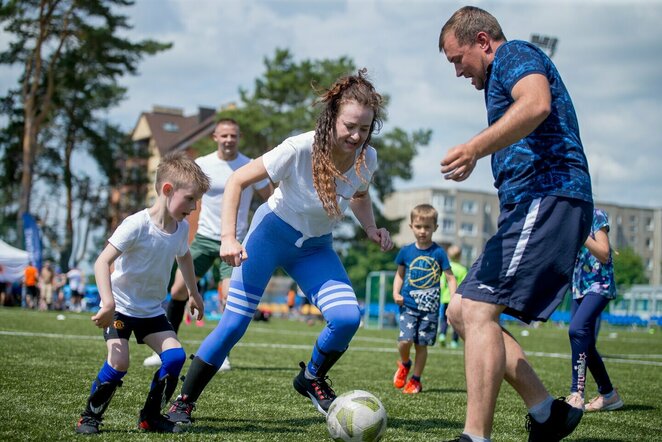 Šeimų futbolo turnyras | Elvio Žaldario nuotr.