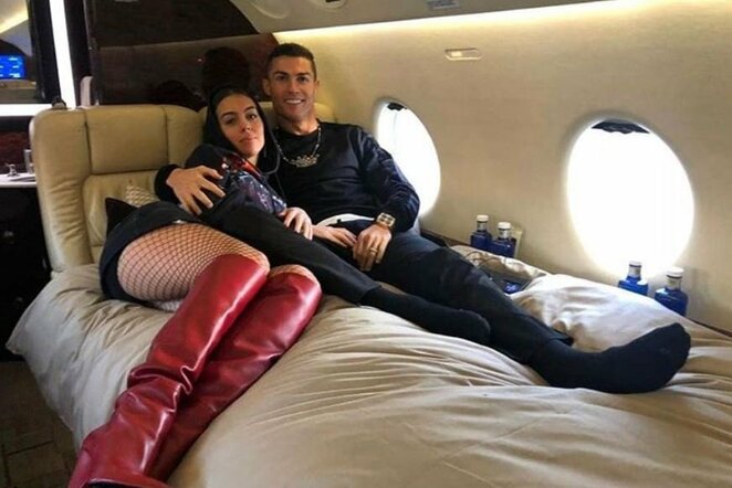 Cristiano Ronaldo privatus lėktuvas | Instagram.com nuotr