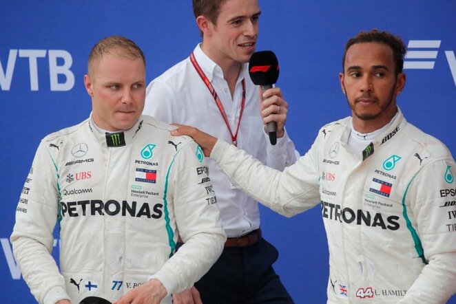 Valtteri Bottas ir Lewisas Hamiltonas | Scanpix nuotr.