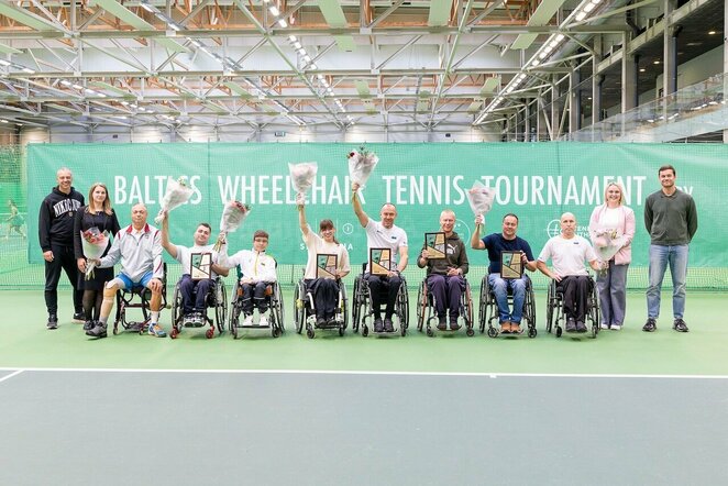 „Baltics Wheelchair Tennis Tournament by SEB“ | Sauliaus Čirbos nuotr.