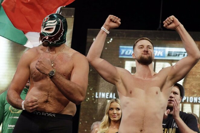Tysonas Fury ir Otto Wallinas | Scanpix nuotr.