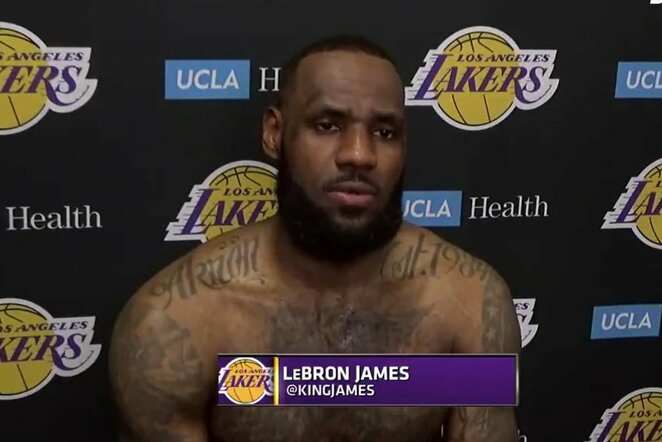 LeBronas Jamesas | „Twitter“ nuotr.