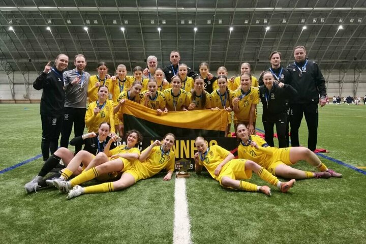Lietuvos WU-19 futbolo rinktinė | lff.lt nuotr.