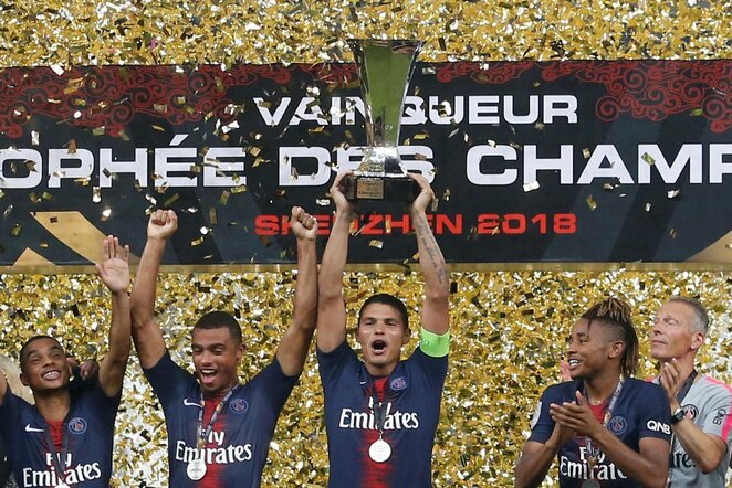 Prancūzijos Supertaurės finale triumfavo Paryžiaus PSG | Scanpix nuotr.