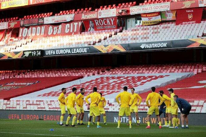 „Villarreal“ komanda | Scanpix nuotr.