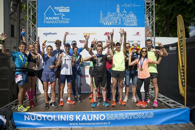 Kauno maratonas šiemet buvo nuotolinis | Roko Lukoševičiaus nuotr.