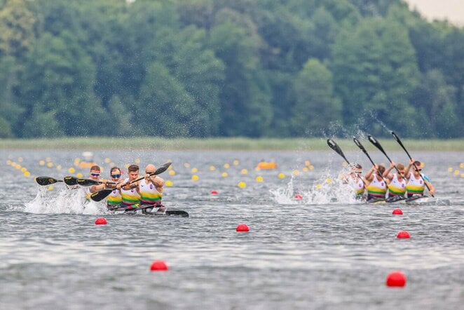 Lietuvos baidarių ir kanojų irklavimo čempionatas | Luko Bartkaus nuotr.