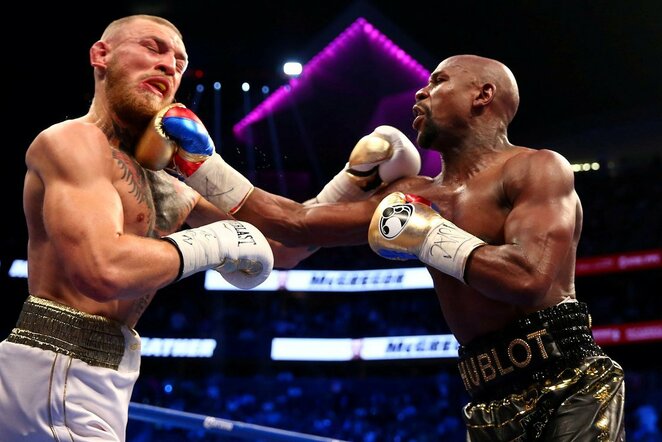 Conoras McGregoras ir Floydas Mayweatheris | Scanpix nuotr.