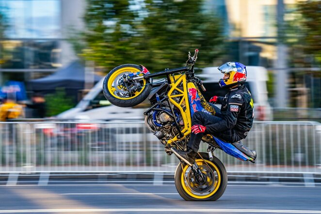 „Red Bull Showrun“ atvyksta į Klaipėdą | Organizatorių nuotr.