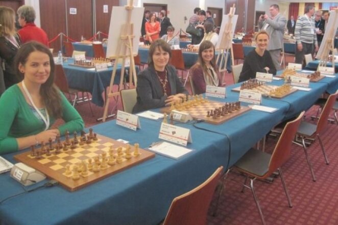 Lietuvos moterų šachmatų komanda | G.Vanagaitės nuotr. 