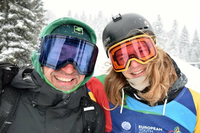 Motiejus Morauskas ir Artūras Morauskas | LTOK nuotr.