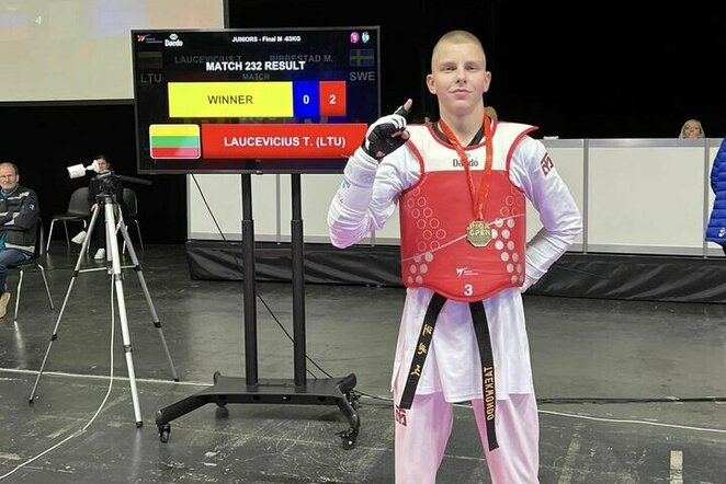 Tadas Laucevičius („Taekwon-do Klaipėda“ nuotr.) | „Facebook“ nuotr.