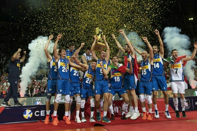 Italų ir slovėnų rungtynės | CEV nuotr.