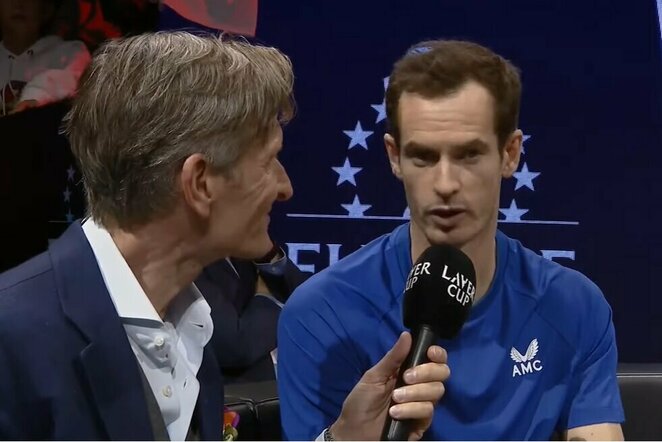 Andy Murray'us | „Stop“ kadras