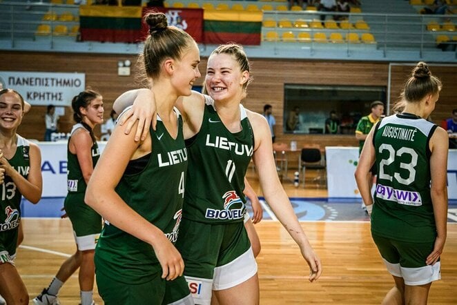 Justė Jocytė ir Ugnė Sirtautaitė | FIBA nuotr.