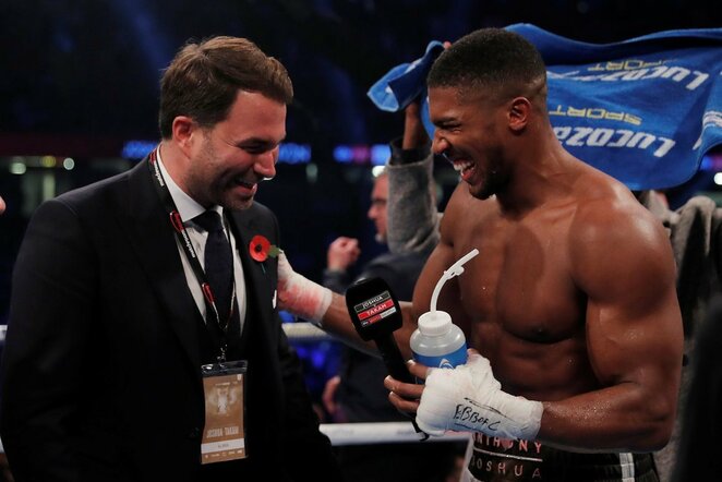 Eddie Hearnas ir Anthony Joshua | Scanpix nuotr.