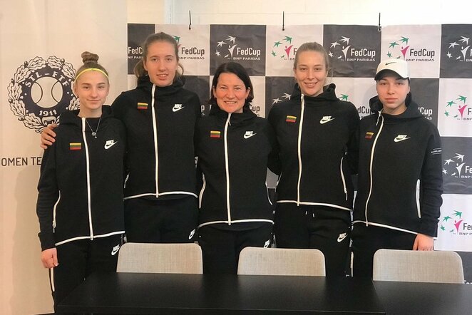 Lietuvos moterų teniso rinktinė | Organizatorių nuotr.