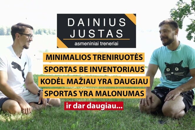 Asmeniniai treneriai Dainius ir Justas | Organizatorių nuotr.