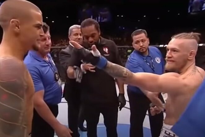 Dustinas Poirier ir Conoras McGregoras | Youtube.com nuotr.