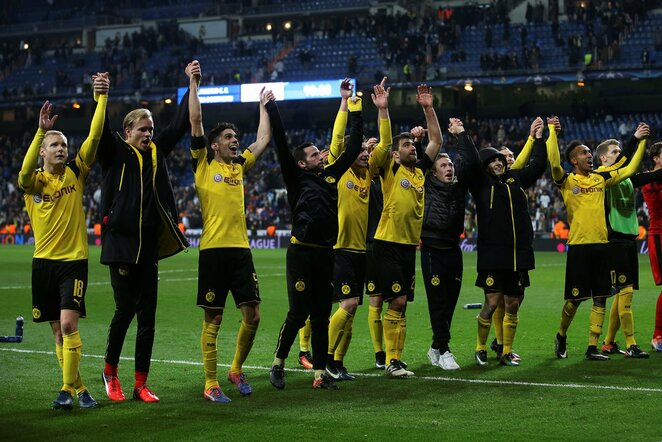„Borussia“ dėkoja fanams | Scanpix nuotr.