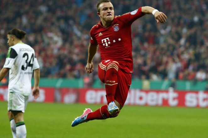 „Bayern“ saugas Xerdanas Shaqiri | Reuters/Scanpix nuotr.
