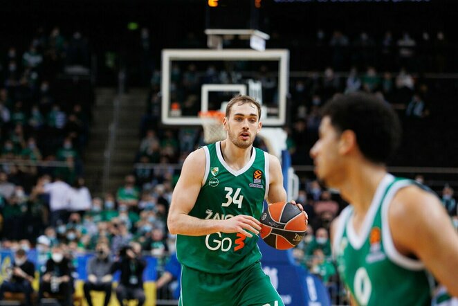 „Žalgiris“ – „Anadolu Efes“ rungtynių akimirka | Roko Lukoševičiaus/BNS Foto nuotr.