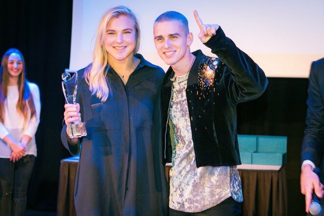 Rūta Meilutytė ir Donatas Montvydas | Organizatorių nuotr.