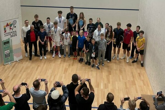 Lietuvos skvošo asociacijos nuotr. | „Facebook“ nuotr.