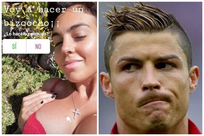 Georgina Rodriguez ir C.Ronaldo | Instagram.com nuotr