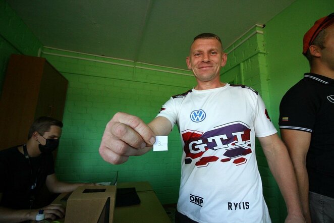 Vilkyčių ralio kroso festivalio administracinė ir techninė komisijos | Organizatorių nuotr.