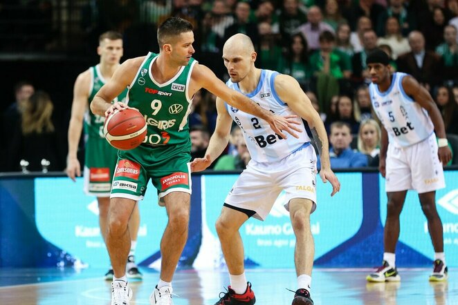 „Žalgiris“ – „CBet“ rungtynių akimirka | Teodoro Biliūno / BNS foto nuotr.