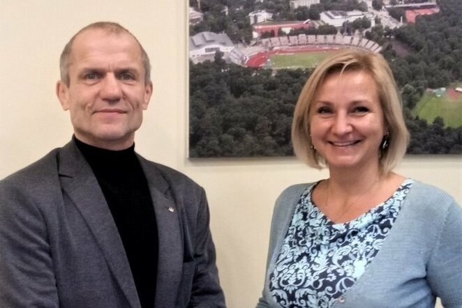 Giedrius Dambrauskas ir Diana Rėklaitienė | imtynes.lt nuotr.