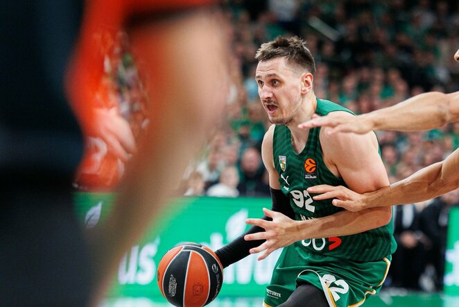 „Žalgiris“ – „Valencia“ rungtynių akimirka | Eriko Ovčarenko / BNS foto nuotr.