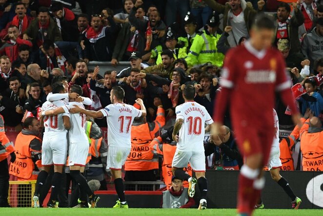 „Liverpool“ - „Sevilla“ rungtynių akimirkos | Scanpix nuotr.