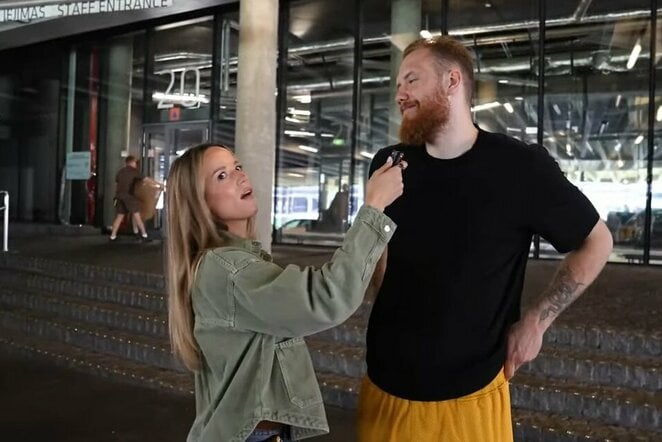 Laura Dragūnaitė ir Ignas Brazdeikis | „Stop“ kadras