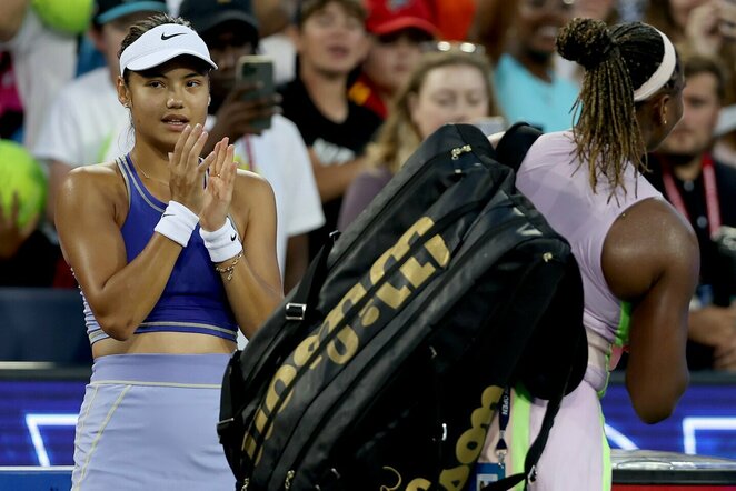 Emma Raducanu ir Serena Williams | Scanpix nuotr.