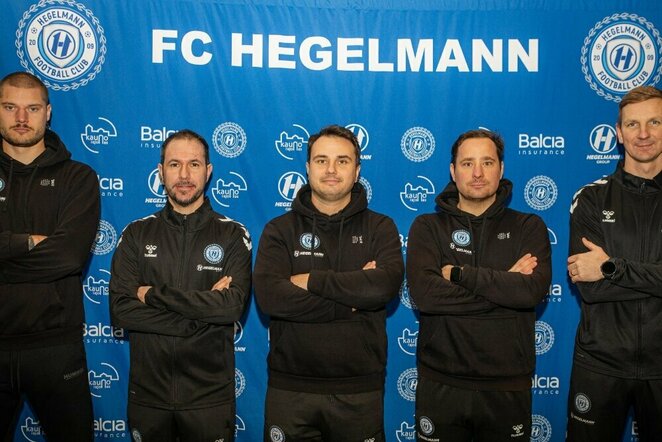 „Hegelmann“ trenerių štabas | Klubo nuotr.