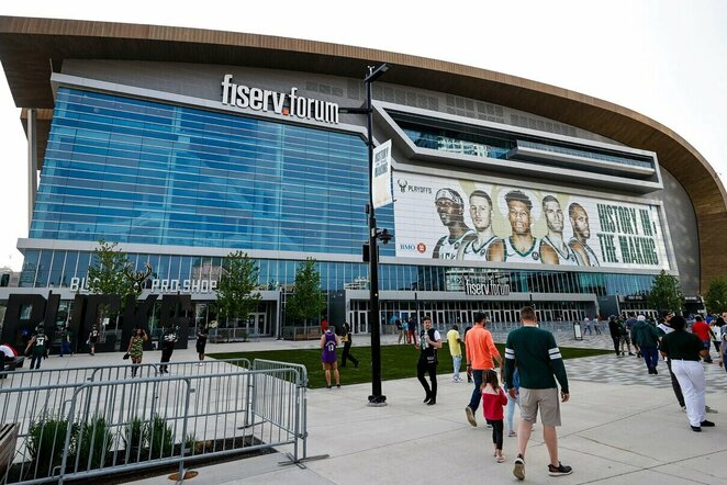 Fiserv Forum | „Twitter“ nuotr.