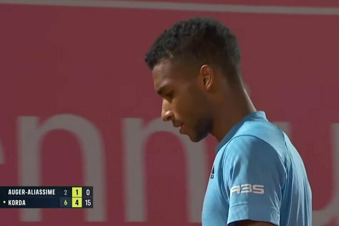 Felixas Auger-Aliassime | „Stop“ kadras