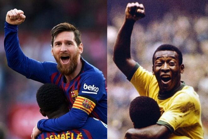 Lionelis Messi, Pele | Organizatorių nuotr.