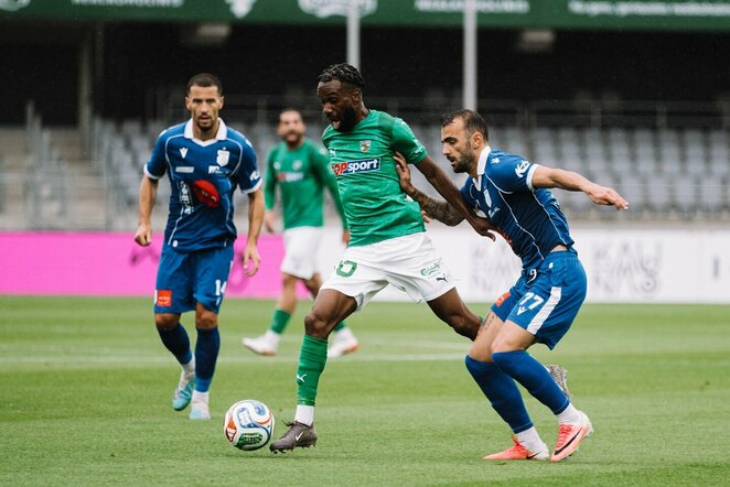 „Kauno Žalgiris“ – „Drita“ rungtynių akimirka | Lino Žemgulio / FK Kauno Žalgiris nuotr.