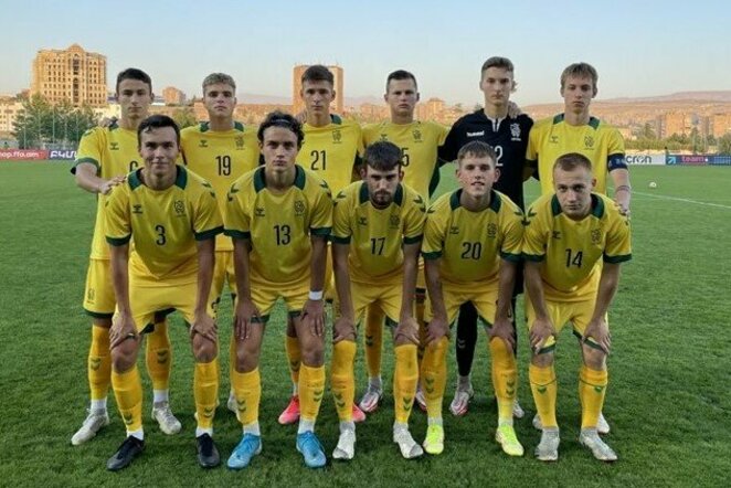 Lietuvos U-19 rinktinė | LFF nuotr.