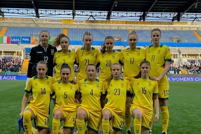 Lietuvos moterų futbolo rinktinė | LFF nuotr.