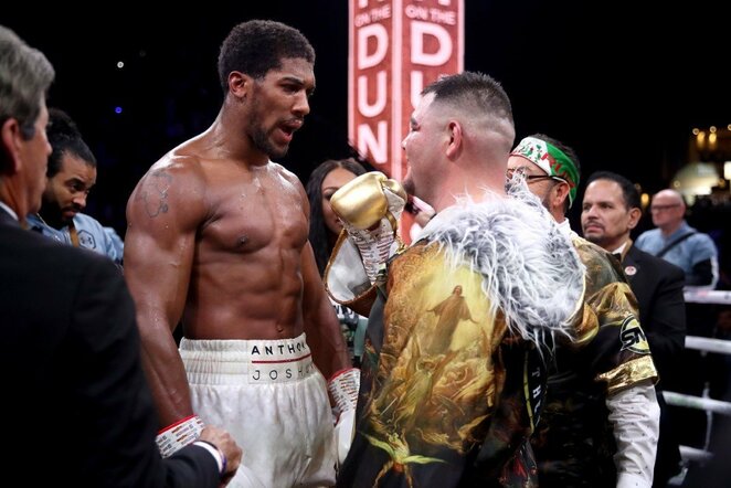 Anthony Joshua ir Andy Ruizas | Scanpix nuotr.
