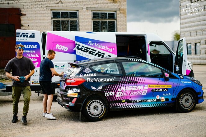 „Rokiškio Grand Rally“ administracinė bei techninė komisijos | Organizatorių nuotr.