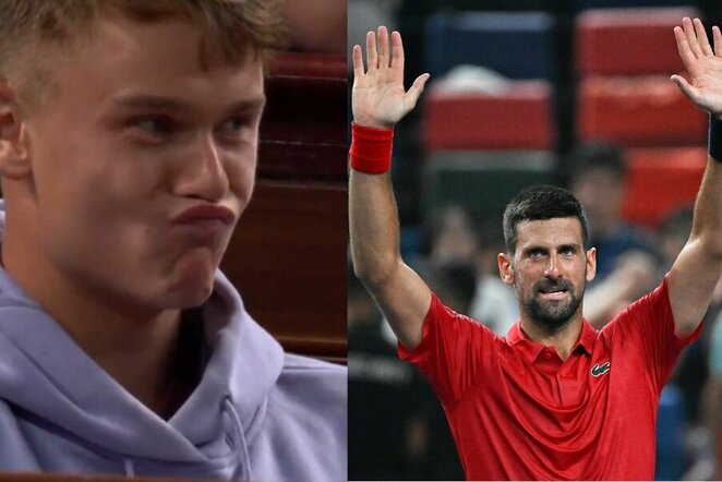 Holgeris Rune ir Novakas Djokovičius | „Scanpix“ ir instagram.com nuotr.